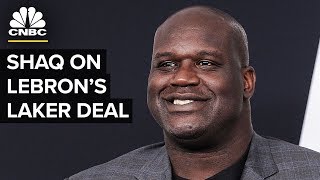 Shaq on LeBron's Lakers Deal And His Business Investments | CNBC