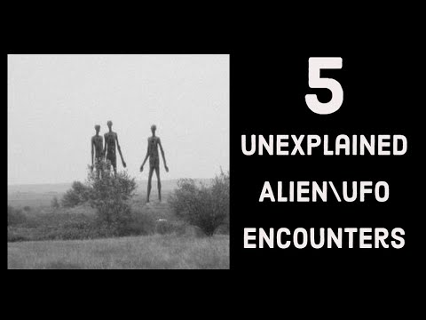 True Scary Stories | 5 Unexplained Alien/UFO Encounters | Scary Stories To Tell In The Dark