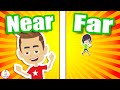 OPPOSITE Words For Young Learners NEAR And FAR Compare And Contrast Opposites For Children