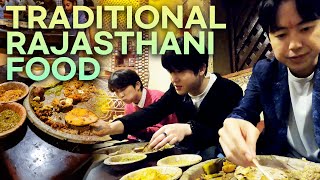 Koreans First Time Trying "Traditional Rajasthani Food" | Korean Dost in INDIA 2024 ep.6