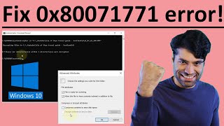 How to fix 0x80071771 “the specified file could not be decrypted” error