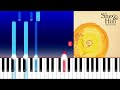 I Thought I Saw Your Face Today She Him Piano Tutorial