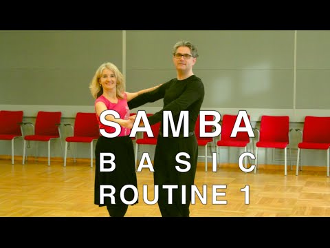 How to Dance Samba - Basic Routine1