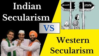 Indian Secularism vs Western Secularism  Indian Polity upsc