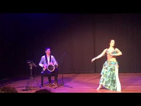 Fun Belly Dance Drum Solo - Tevec w/ Khader Ahmad