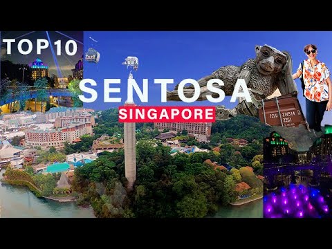 SENTOSA ISLAND | SENSORYSCAPE - Newest Attraction | Top Ten Free Things to See and Do in One Day