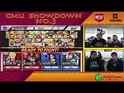 CMU Showdown #3: Paco/Saitamus (Cloud/Samus) vs Nom/Ori (Bayos)