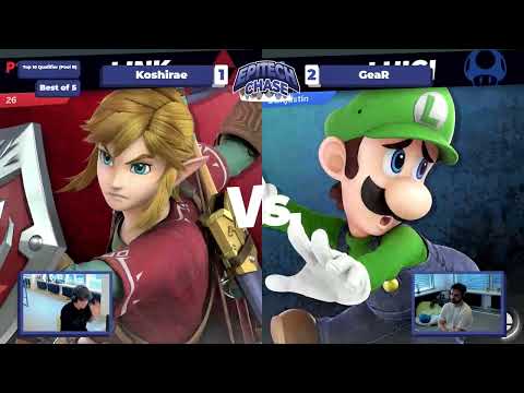 Epitech Chase #26 - Pools LR5 - Koshirae (Luigi) vs. GeaR (Link)