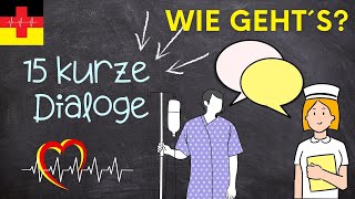 Perfektes Deutsch: 15 Beispiele für kurze Dialoge zum Begrüßen und Nachfragen