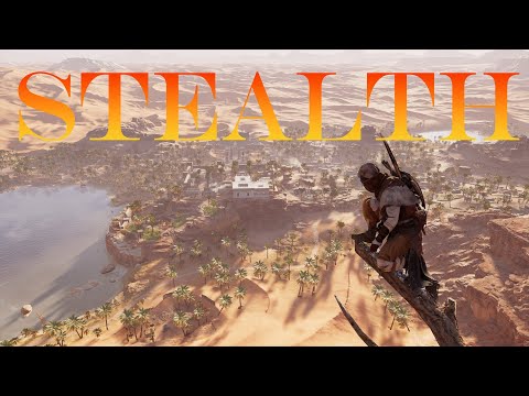 AC ORIGINS: High Action & Stealth Combat (SIWA) | Boss Ptolemy