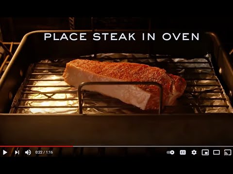 HOW TO COOK USING THE REVERSE SEAR