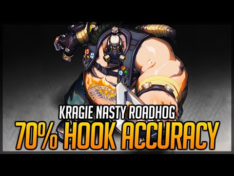 Kragie Nasty Roadhog 70% Hook Accuracy Annihilate The Enemy Team