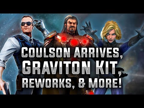 Coulson Arrives, Graviton Kit, Reworks, & More! - MARVEL Strike Force - MSF