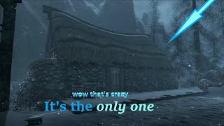 The only house in Winterhold