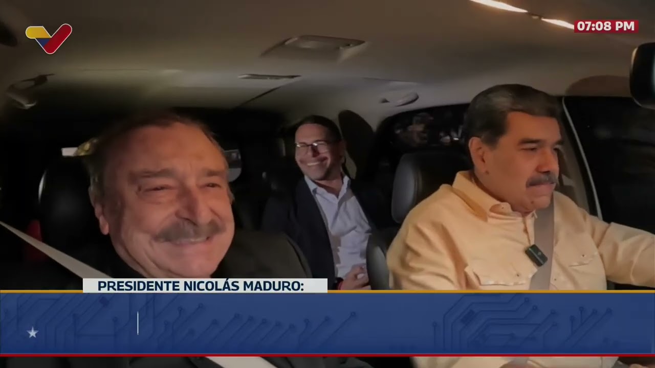 Maduro entrevistado por Ignacio Ramonet, 1 de enero de 2026 ("Pod-car")