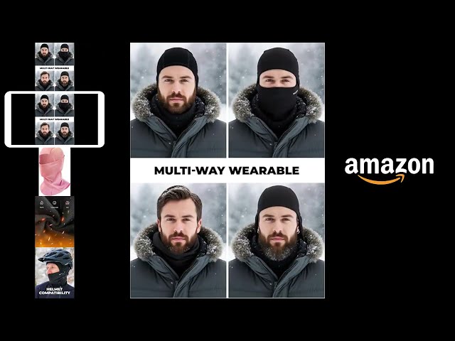 Vídeo relacionado con ROCKBROS Pasamontañas Térmico y Cortaviento para Ciclismo y Motociclismo