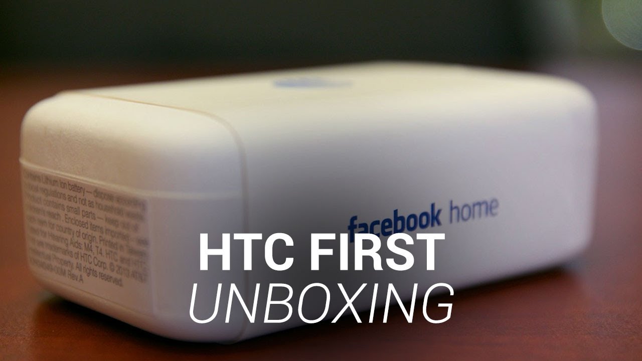 HTC First Unboxing