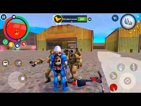Rope Hero on Fire (Rope Kick on Malatory) Games Kon – HD Android Gameplay
