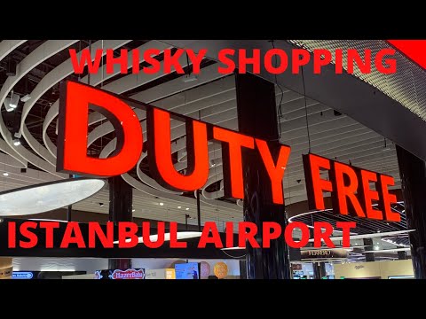 Istambul Duty free | Compras de uísque