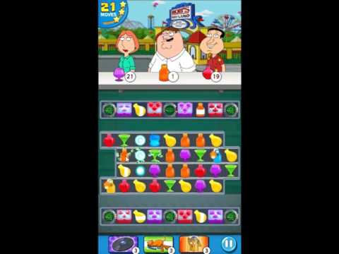 Family Guy Another Freakin Mobile Game Level 135 - NO BOOSTERS