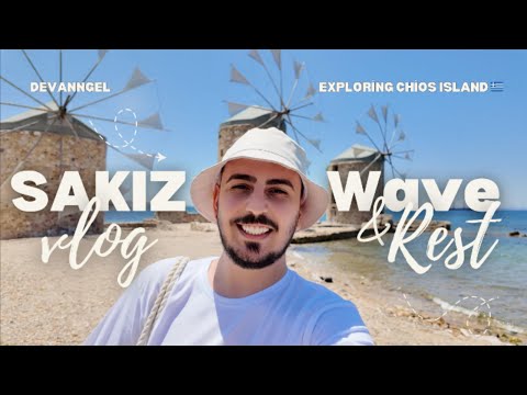 Sakız Adası'nda 3 Gün • İlk Vlogumla Tanışın! 🇬🇷