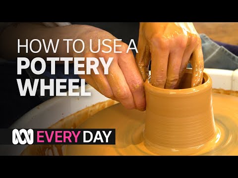 How to make a bowl on a pottery wheel | Everyday | ABC Australia