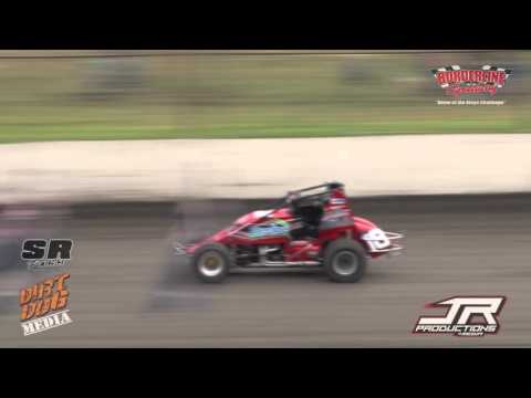 2015 SRA Sprintcar Series Rd 4 - Wingless Sprints Heat 2