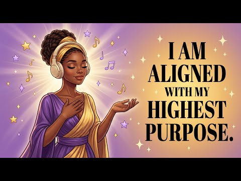 Align With Your Purpose Today | Spiritual Afrobeat Affirmations for Clarity & Direction