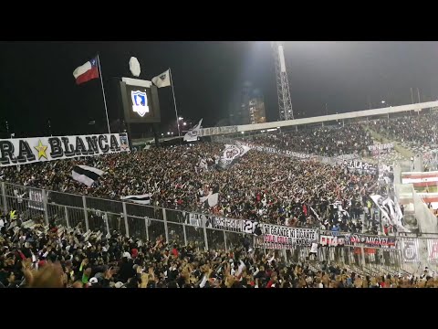 "Cánticos Garra Blanca vs Bolivar | Libertadores 2018 | Colo Colo 2 Bolivar 0" Barra: Garra Blanca • Club: Colo-Colo • País: Chile