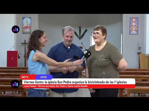 Viernes Santo: la iglesia San Pedro organiza la bicicleteada de las 7 iglesias