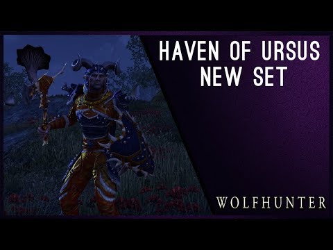Haven of Ursus Set Heavy Armor - Wolfhunter DLC ESO