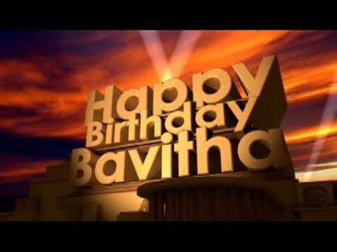 Happy Birthday Bavitha