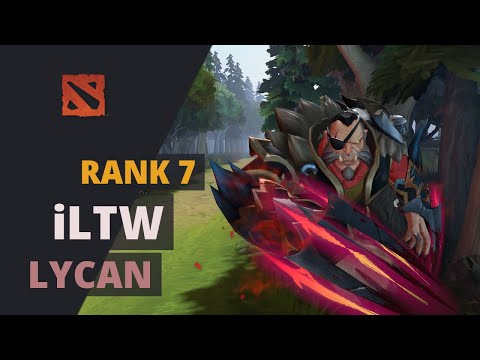 iLTW (Rank 7) plays Lycan Dota 2 Full Game