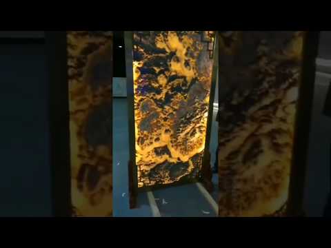 BroadwayStone.com - Screen made of LED luminous marble