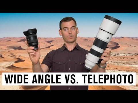 Wide Angle Vs. Telephoto (How Depth of Field changes with Focal Length)