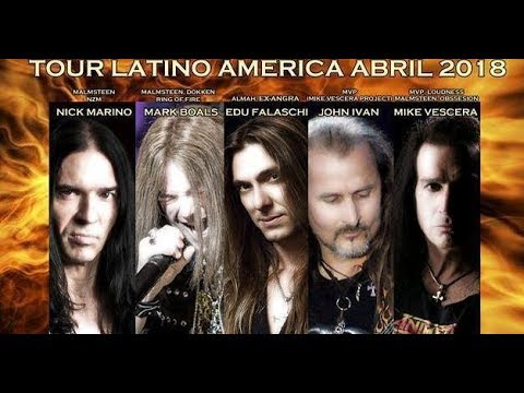 THE VOICES OF METAL UNITED TOUR - Edu Falaschi, Mark Boals, Nick Marino, Mike Vescera, John Ivan