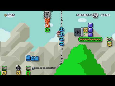 Thwomps Attack! Swag Adventures by TxtBook - Super Mario Maker 2 - No Commentary 1bx