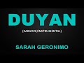 Duyan - Sarah Geronimo (Karaoke/Instrumental)