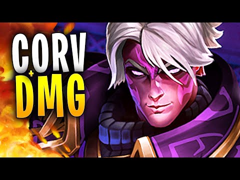 CORVUS DAMAGE BETTER THAN EVER - Paladins