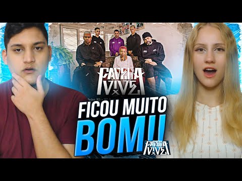 REACT AS A COUPLE - Favela Vive 5 - ADL | Major RD | Mc Hariel | Mc Marechal | Leci Brandão Prod....