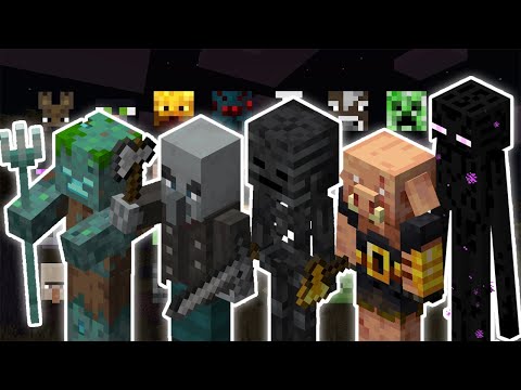 STRONG MOBS VS 5 OF EVERY MOB | MINECRAFT