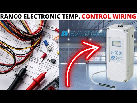 HVACR Training: How To Wire RANCO Electronic Temperature Control (RANCO ETC111000-000 Wiring)