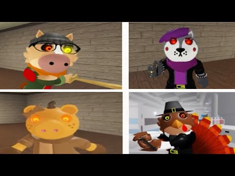ALL JUMPSCARES | Spy’s Custom Redesigns Final Update (Roblox Piggy Fan-game)