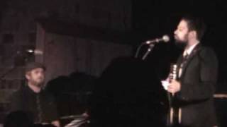 Rocco DeLuca and The Burden, Open Pages 4 20 2009