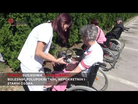 Evakuacijska vježba u Caritasovom domu