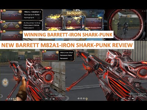 NEW BARRETT M82A1-IRON SHARK-PUNK JACKPOT & REVIEW CFPH
