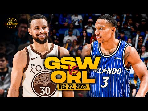Golden State Warriors vs Orlando Magic Full Game Highlights | Dec 22, 2025 | FreeDawkins