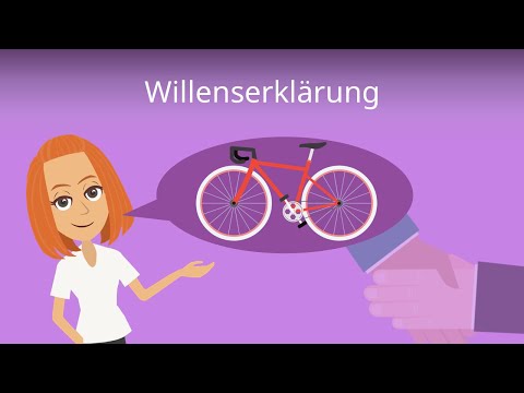 Willenserklärung: Das solltest du wissen! - Studyflix
