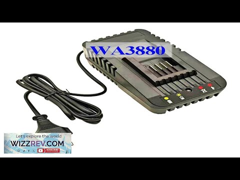 Power Tool Accessories For Worx WA3880 Lithium Battery Charger 20V WA3551 WA3572