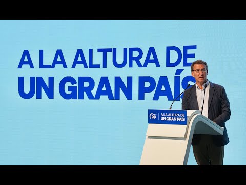 Feijóo clausura la 25 Interparlamentaria del PP